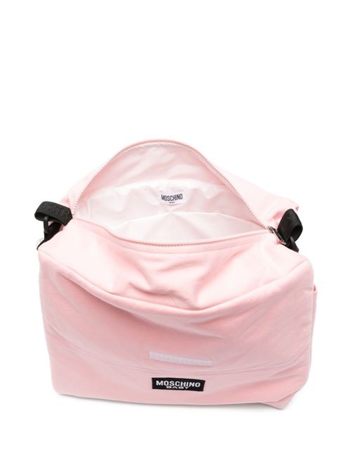 Borsa unisex Moschino Baby rosa con logo MOSCHINO BABY | MUX05VLCA1950209